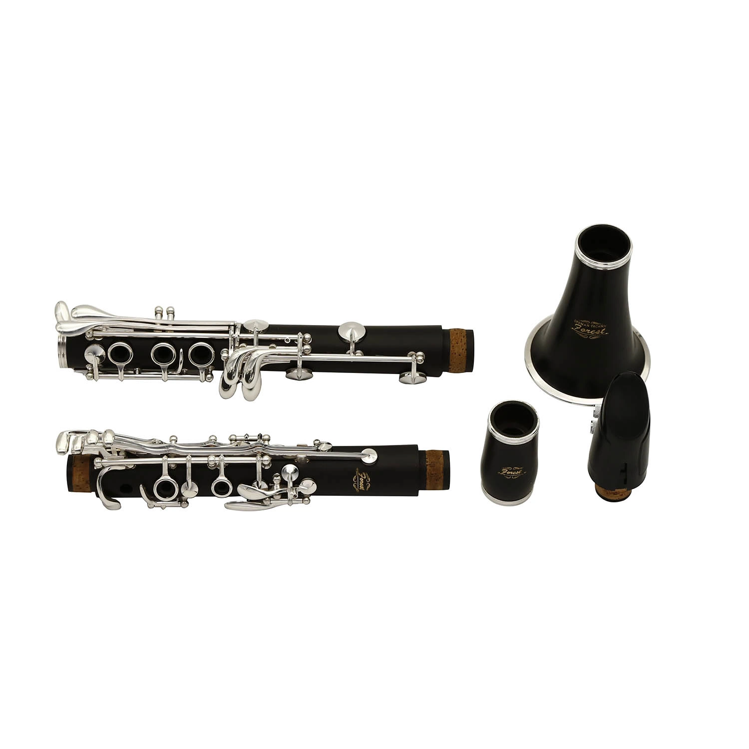 17key Clarinet --Ebony Wood Silver Plated Key Professional Model