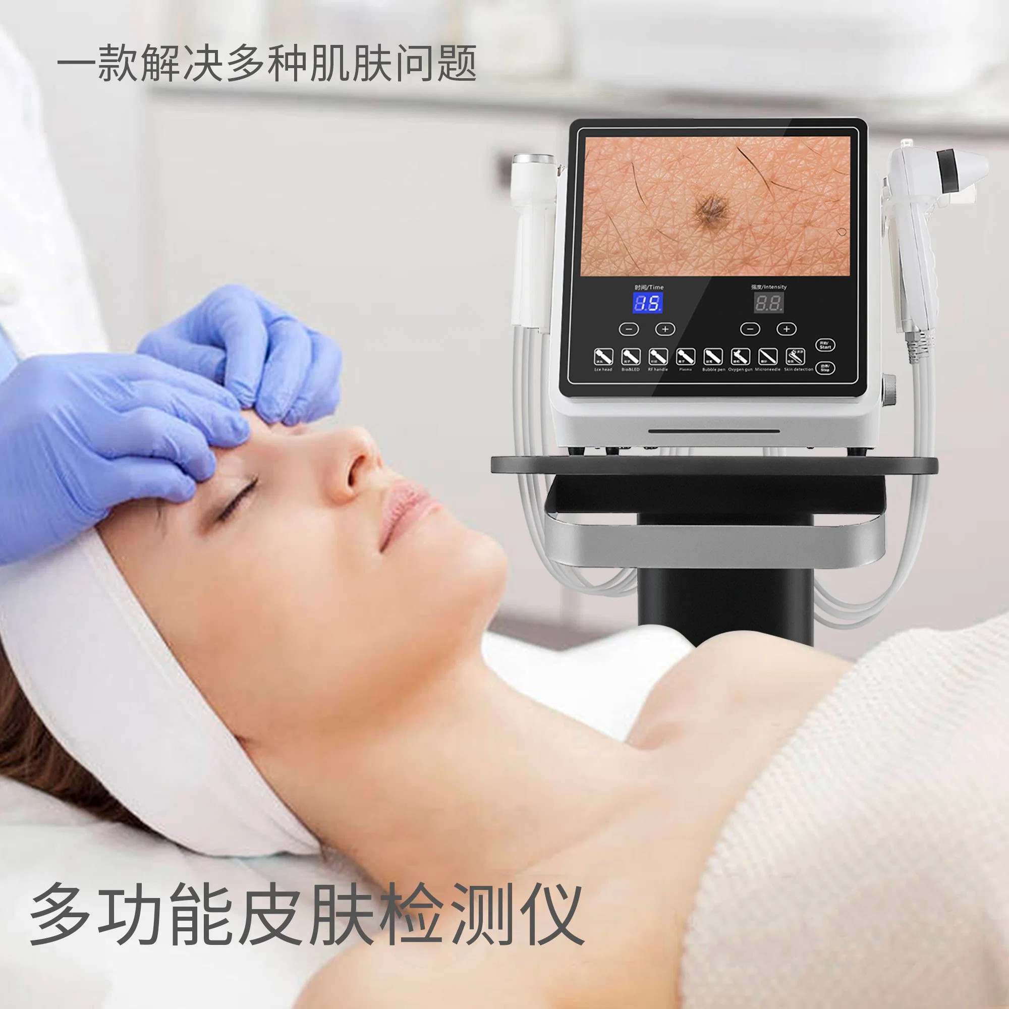 New Product Skin Analyzer Blackheads Remover Spot Remover Deep Microdermabrasion Beauty Equipment