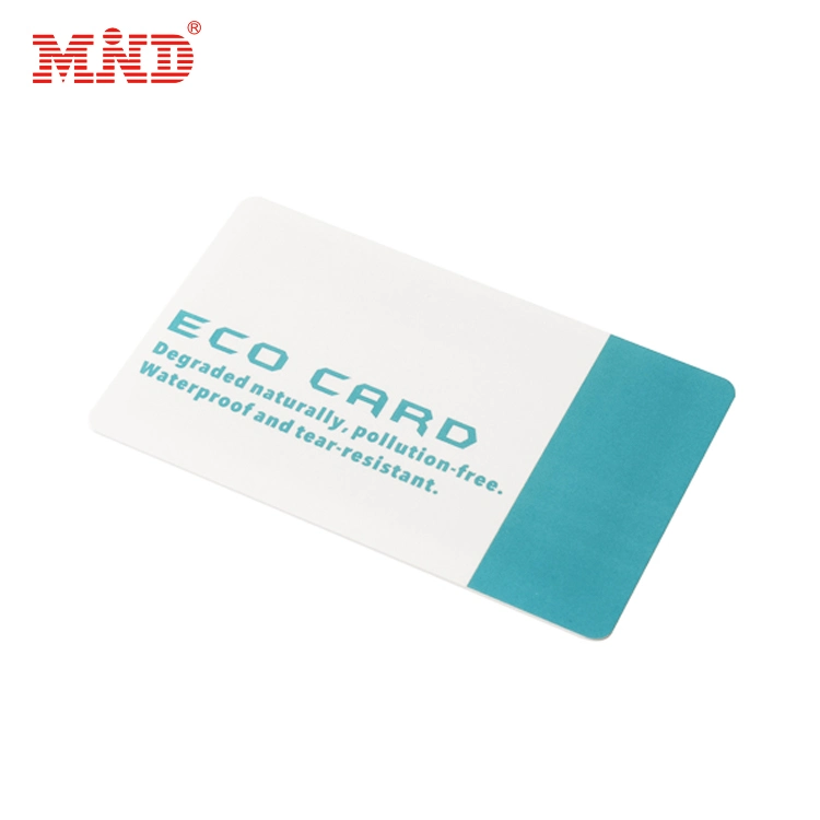 Degradable Eco-Friendly Recycled Bio Card Biodegradable Card Bio PVC Cards