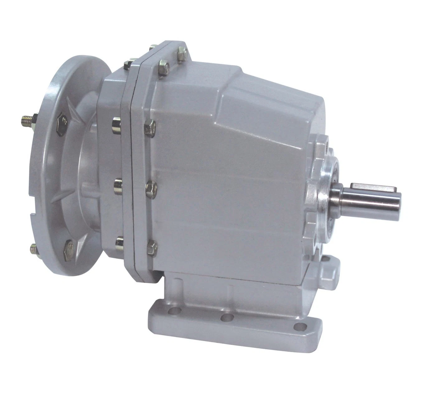 Power Transmission Helical Gearbox for Gear Motor with Modular Construction