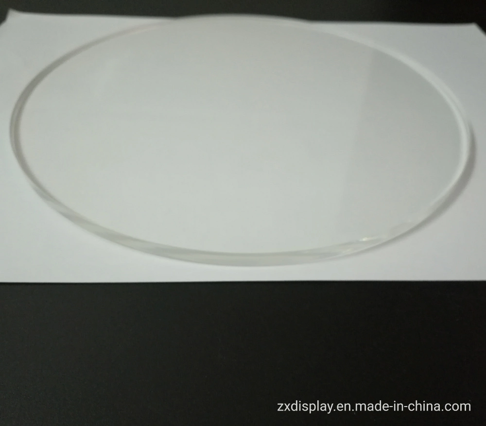 1mm to 20mm Thickness Clear PMMA Acrylic Plastic Blank Disc