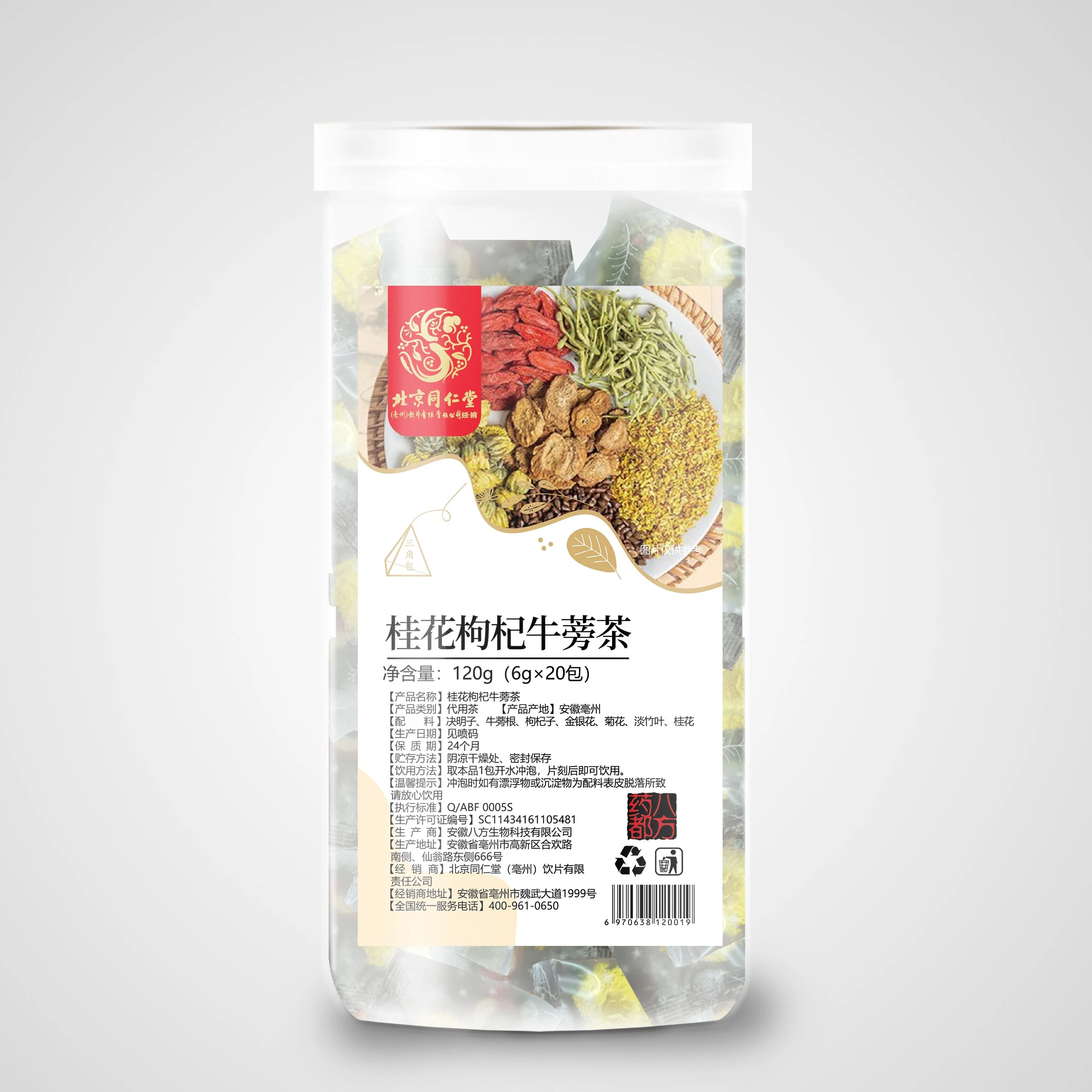 Tong Reng Tang Mélange d'aliments secs de soins de santé de Fleur de thé Herb médecine