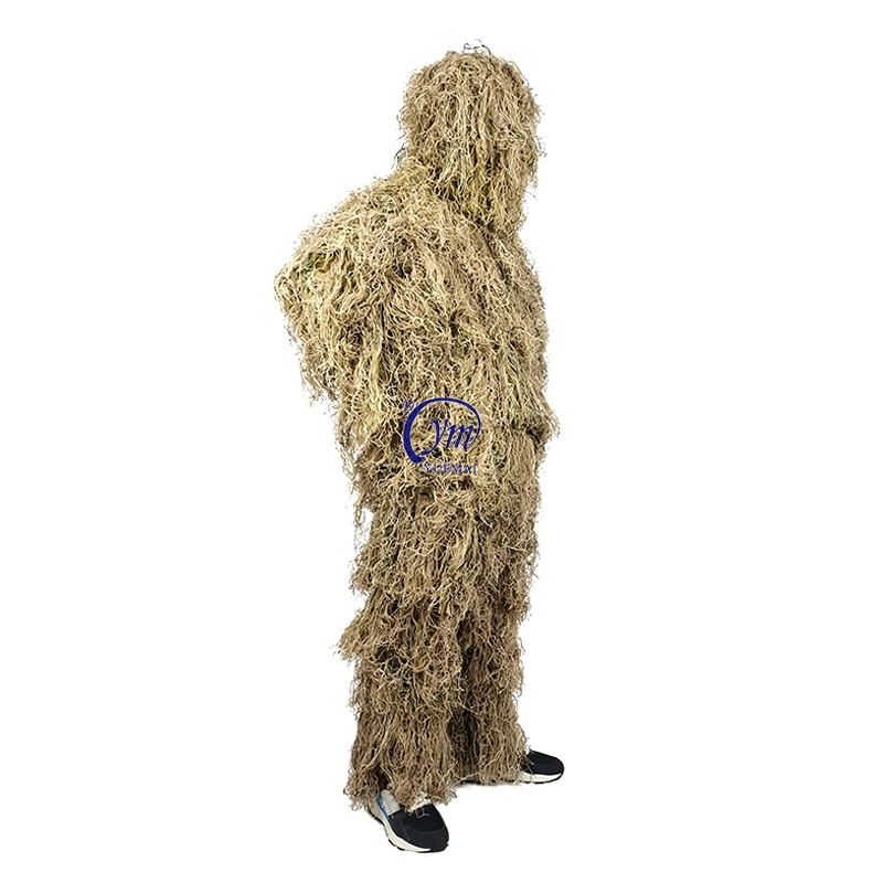 3D de la chasse CAMOUFLAGE DÉSERT forêt sauvage costume Ghillie