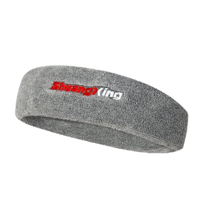 Sport Elastic Headband with Customized Logo Absorb Sweat Embroidered Cheap Headband Sweatband