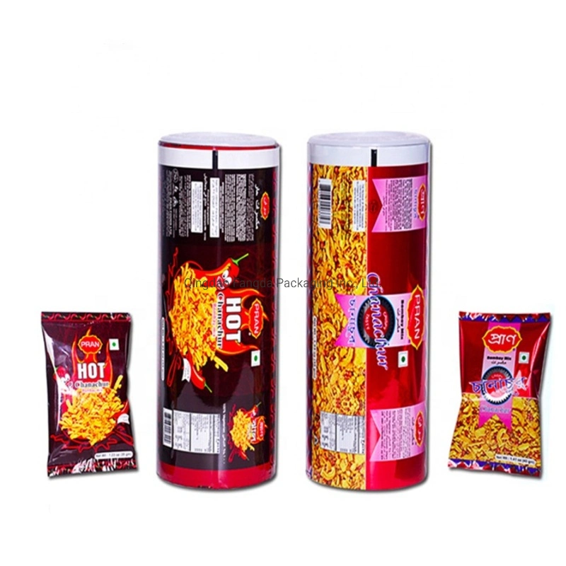 Plastic Roll Stock Nuts Food Candy Chocolate Bar Packaging