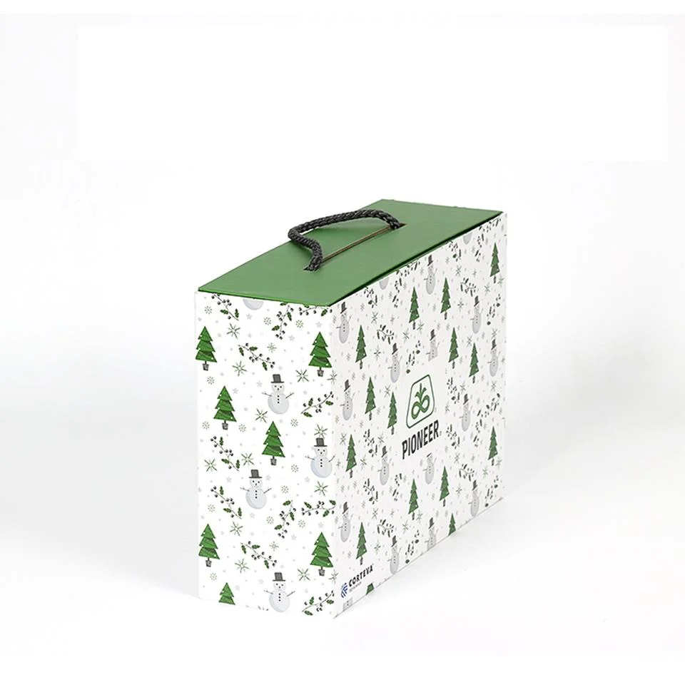 Eco Waterproof Space Saving Magnetic Big Size Magnet Foldable Paper Box Packaging with String for Clothes