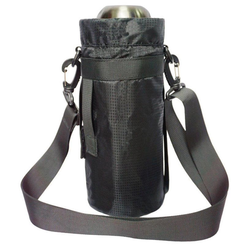 Hiking Bottle Bag Water Holder Sleeve Drinks Carrier with Adjustable Strap Wyz19458