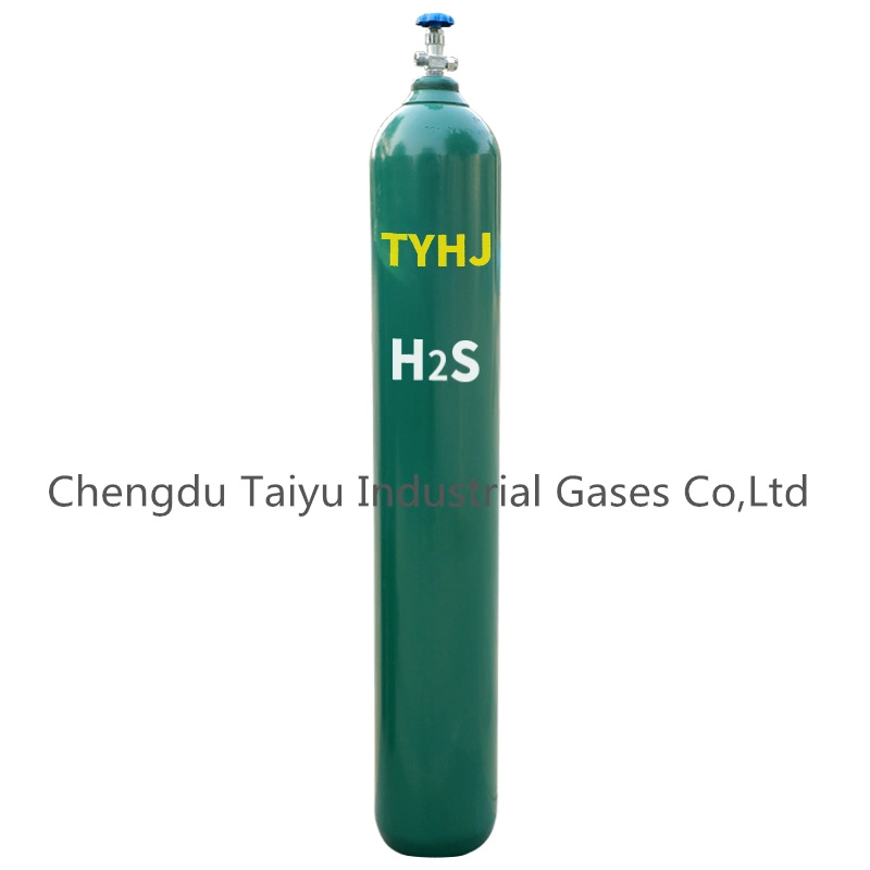 Industrial Grade 99.5% Purity 47L Cylinder Filled Hydrogen Sulfide H2s Gas