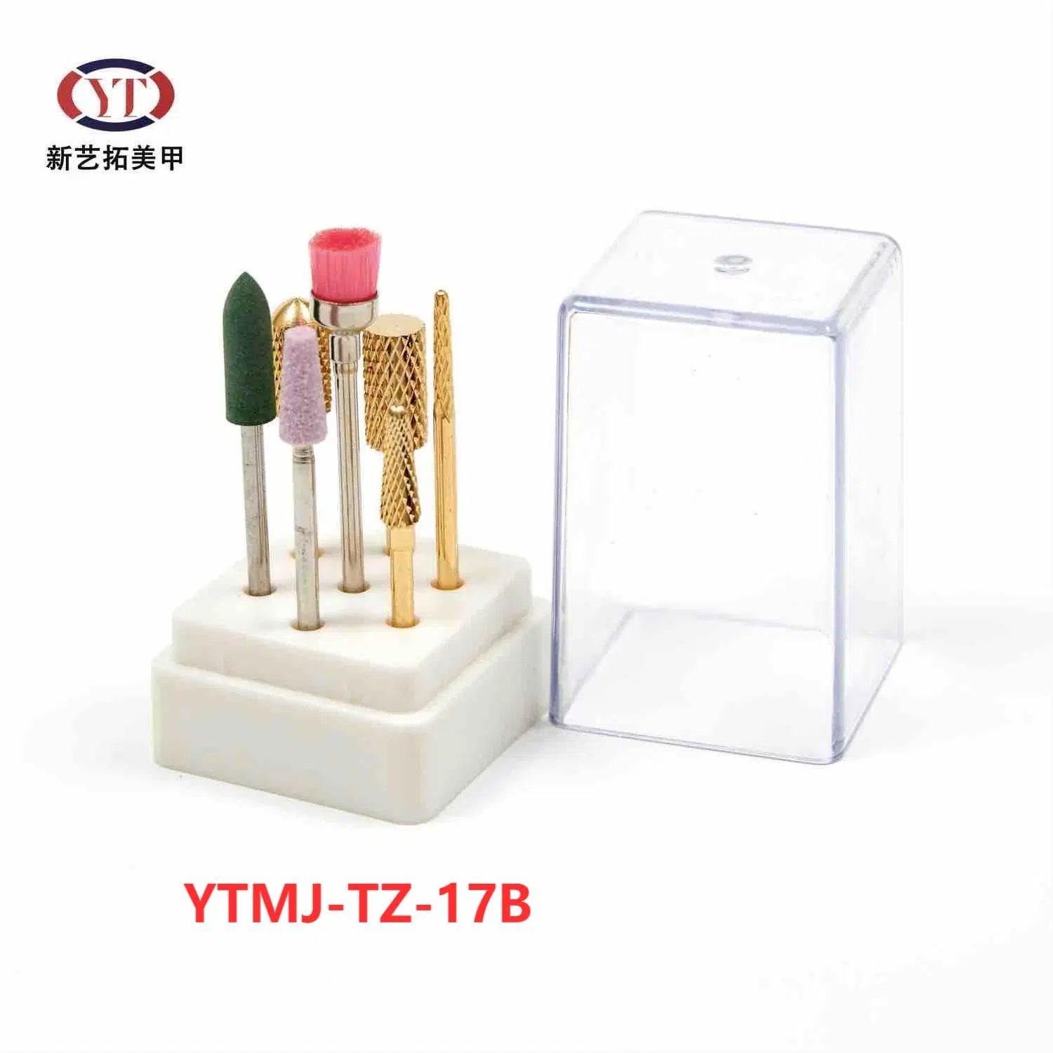 Carbide Ceramic Nail Beauty Drill Bit Kit, Wholesale/Supplier Manicure Products Umbrella L05double Ytmj-Tz-17g