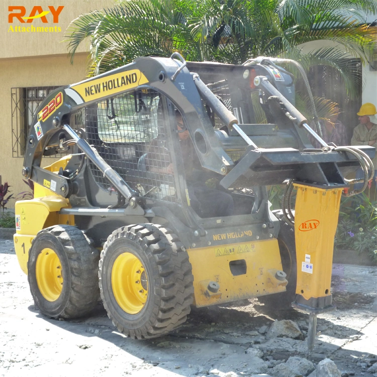 Roca Hidráulicos romper un martillo de picar piedra herramientas para la excavadora