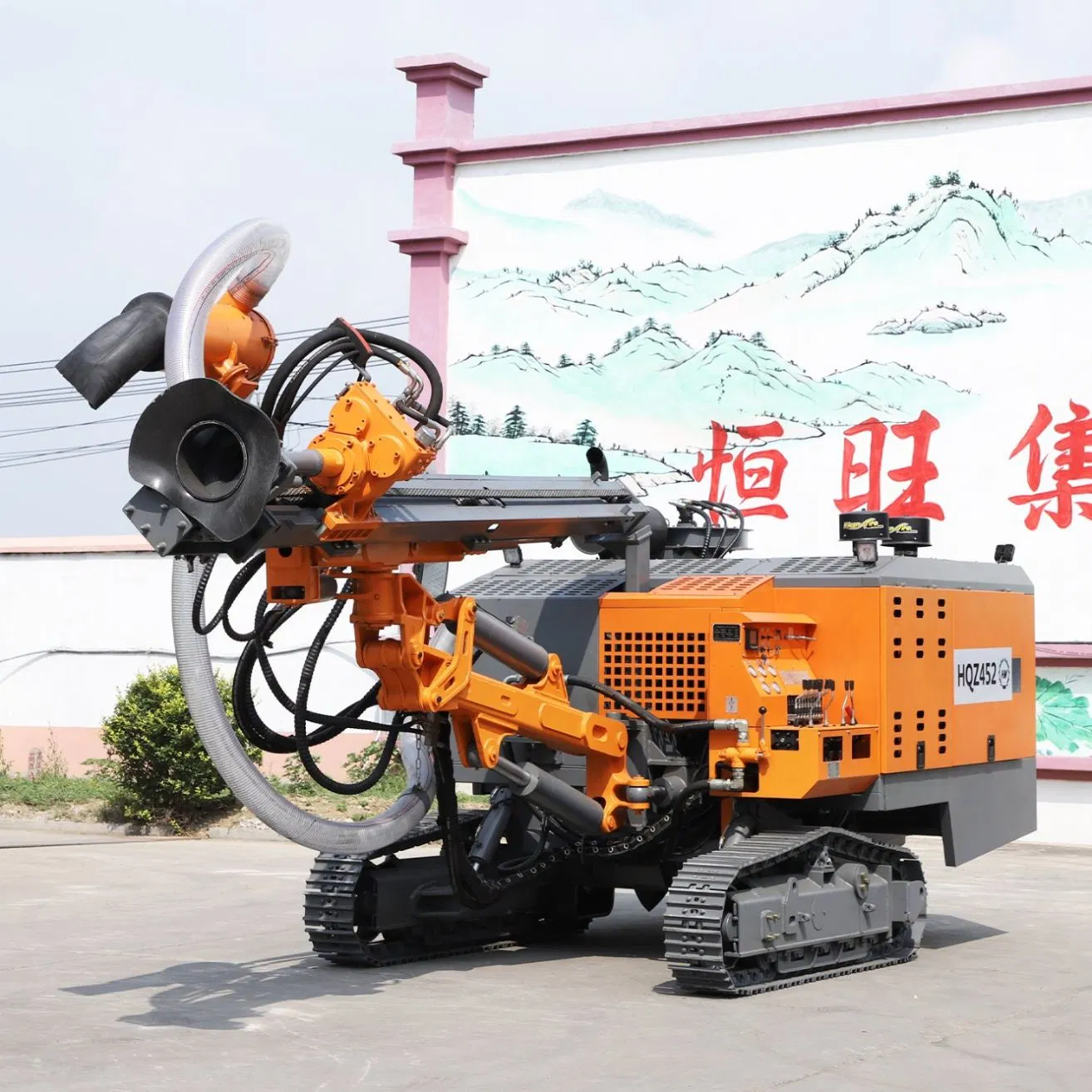 Supply 20m DTH Blast Hole Drilling Rig Use for Engineering