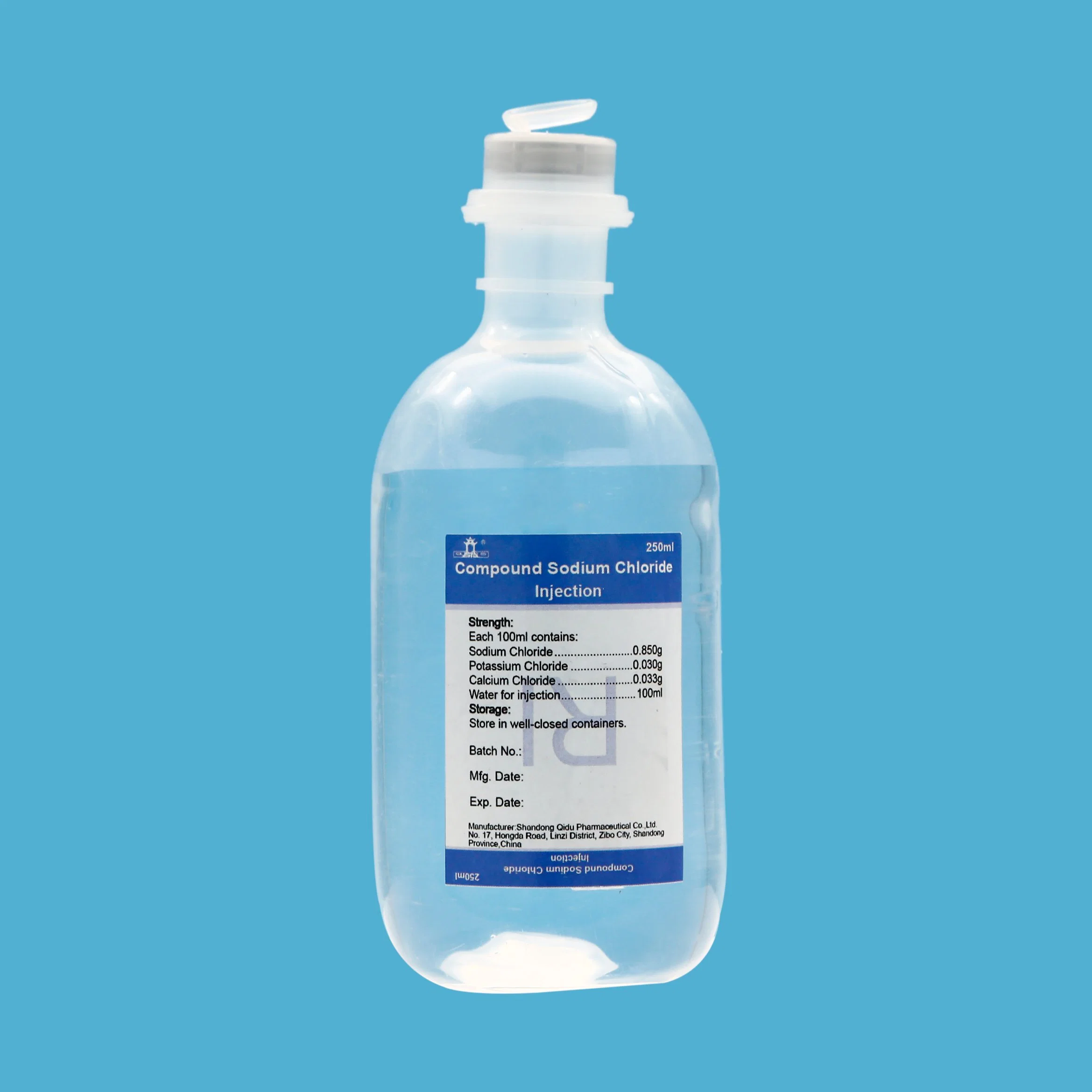 Glucose 5% 500ml with Plastic Bottle