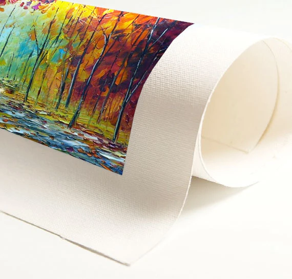 Quality Water-Based Digital Inkjet Printing Canvas Roll Matte Pure Cotton