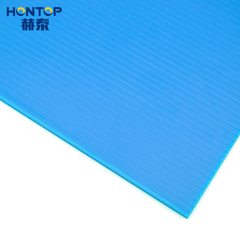 3mm 4mm Various Colors UV Protection Package Boxes Twin Wall Hollow PP Sheet Board