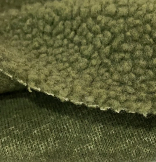 Manufacture Polyester Super Melange Sherpa Fleece Fabric for Blanket/Bedding/Clothes