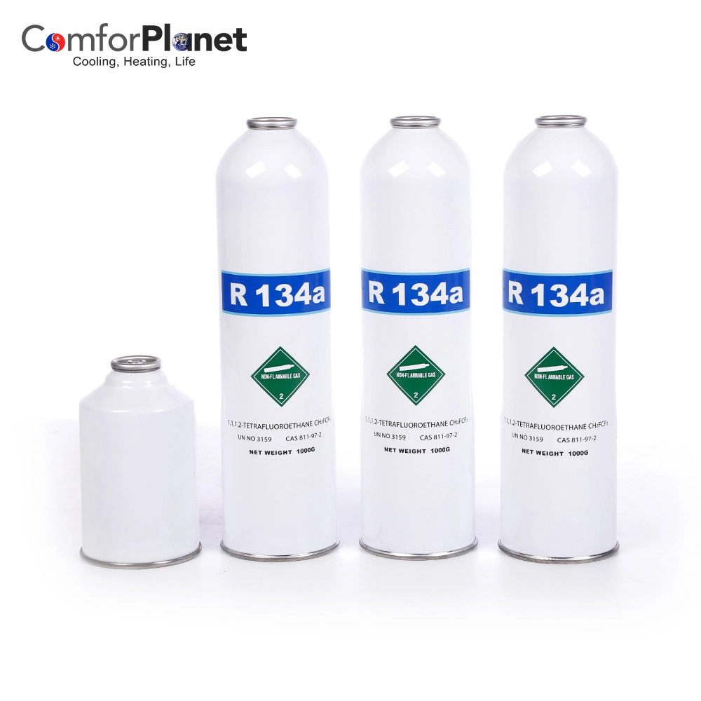 Factory Refrigerant Gas R-134A for Air Conditioning and Refrigeration