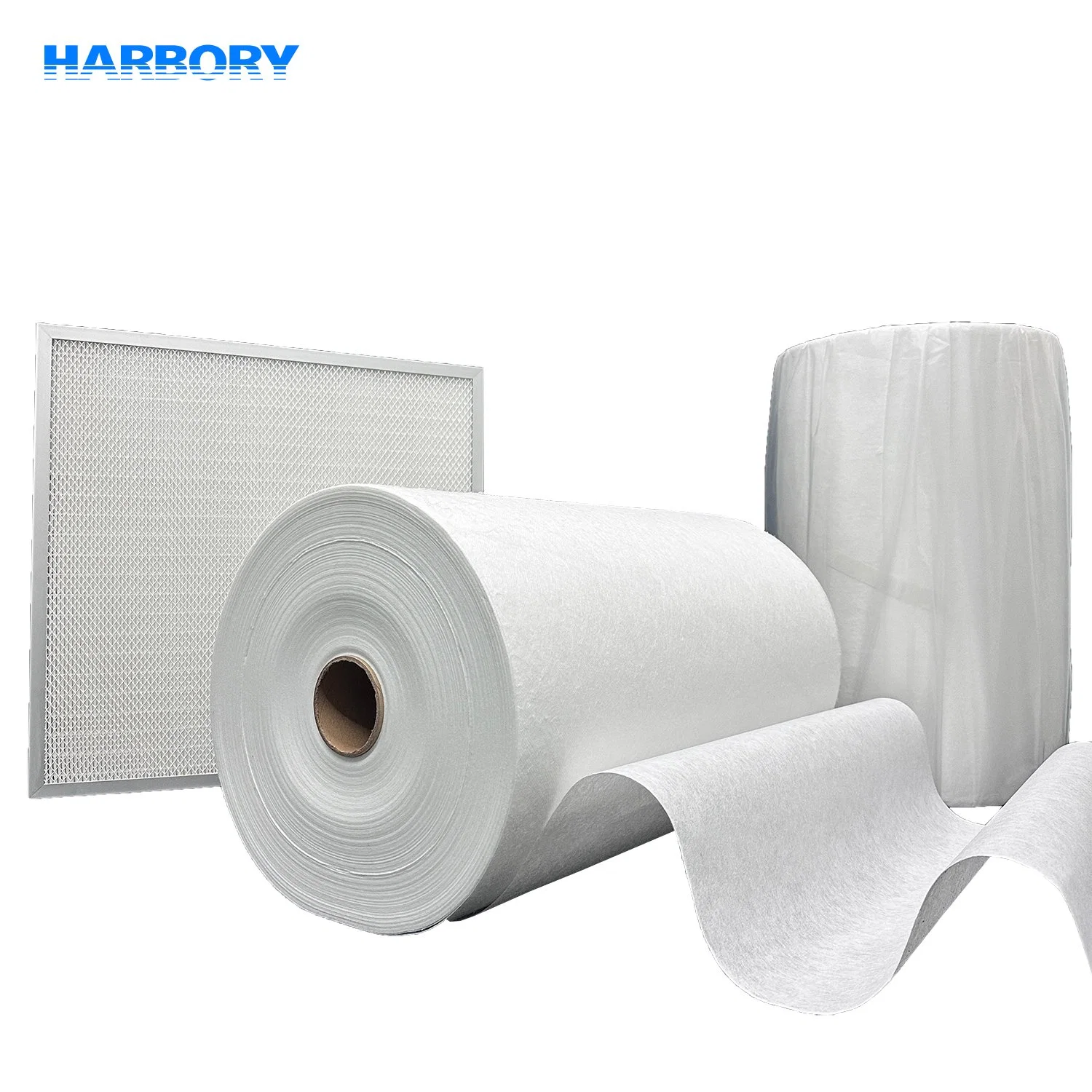 Industrial M6 F7 F8 F9 H10 H11 HEPA Air Filter Media PP Melt Blown Air Filter Roll Paper