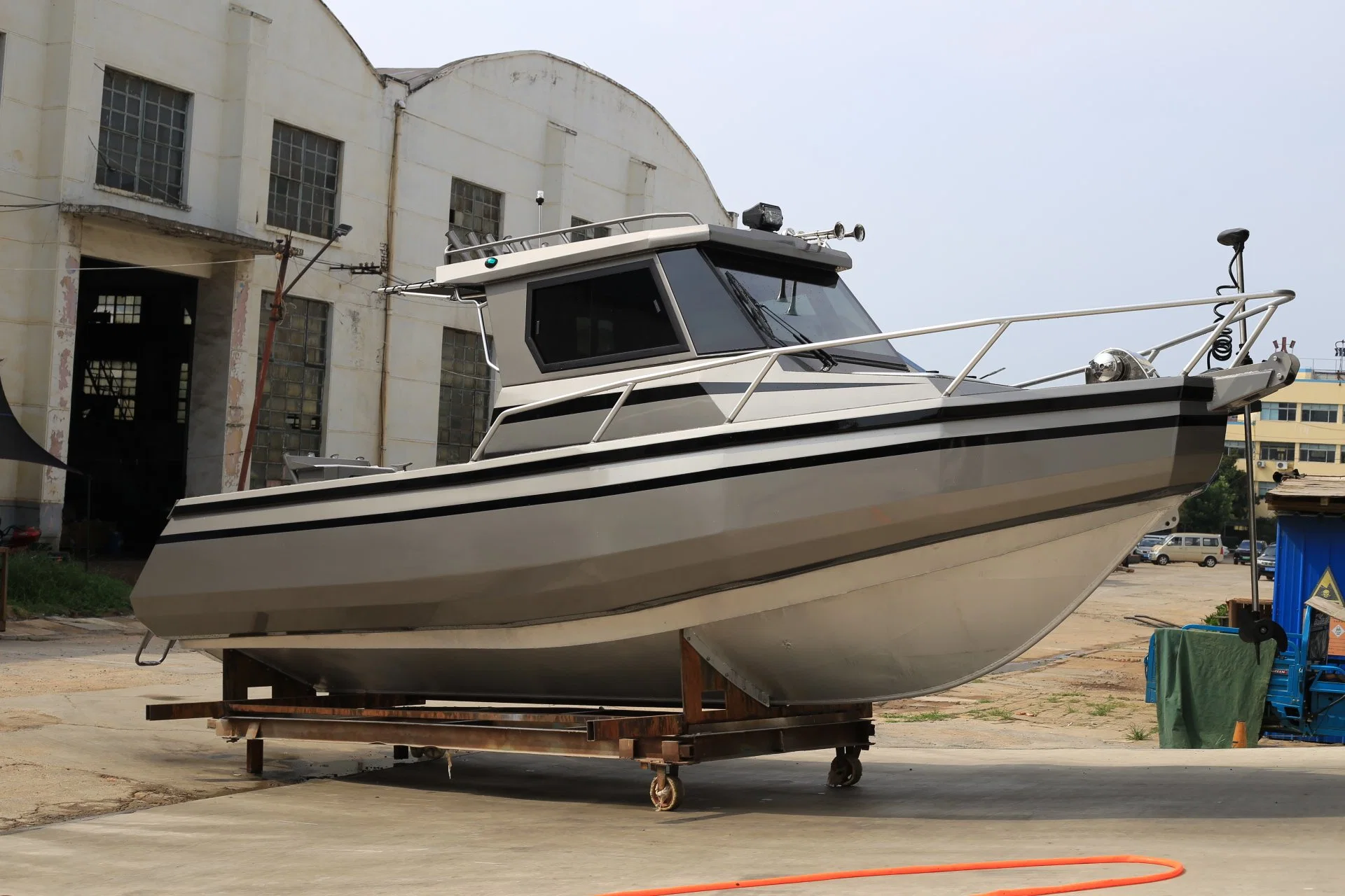 2023 AllHeart Marine Fishing Boat Hot-belling سرعة بيع الألومنيوم زورق في الصين