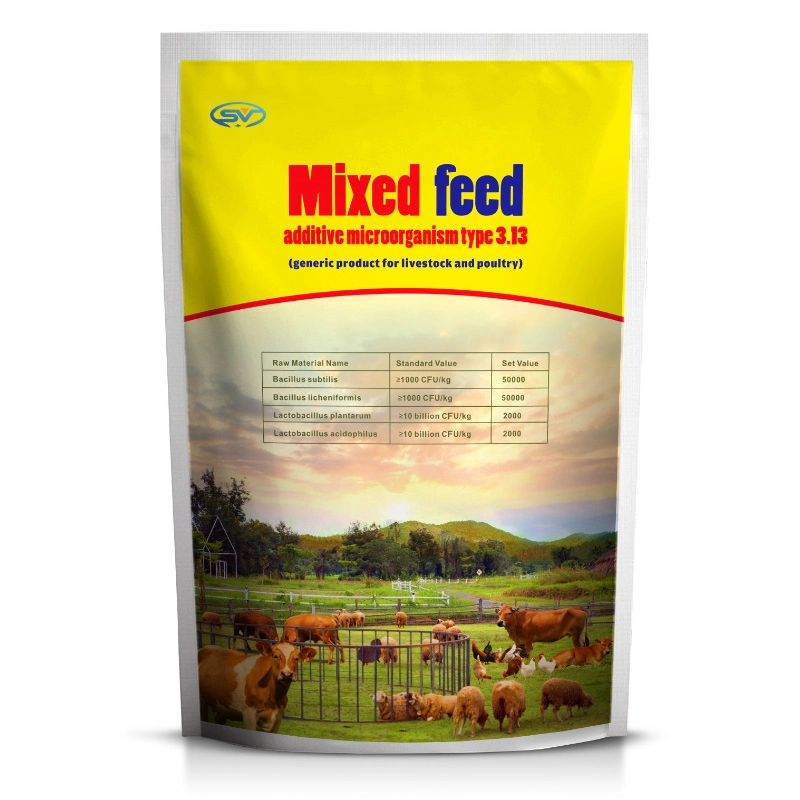 Microorganismo aditivo para piensos mixtos de animales (Producto genérico para ganado y aves de corral)