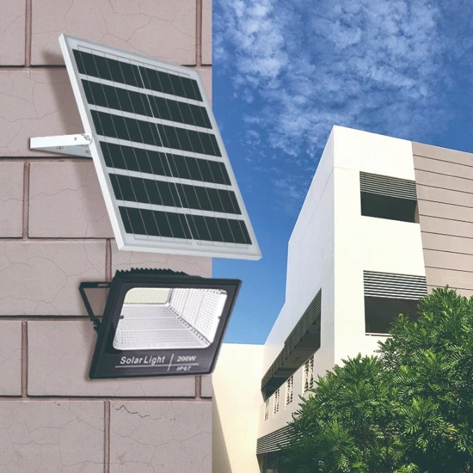 LED de exterior farol Solar con control remoto