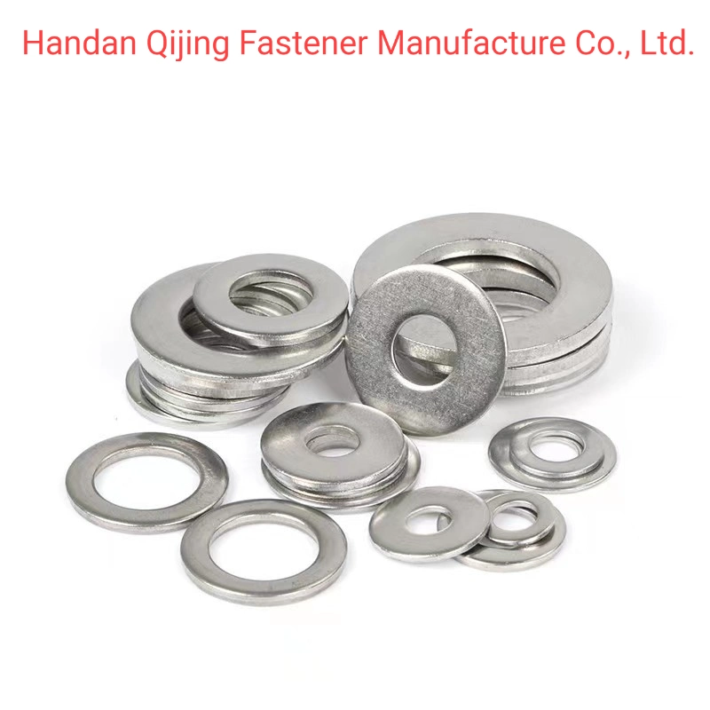 Fastners Carbon Steel Stainless Steel Alloy Steel Black Zp Plain Square Spring Flat Gasket Washers for Bolts