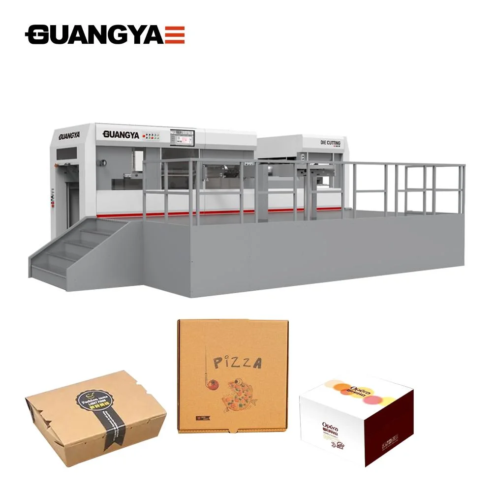 Lk106emf Auto Flat Bed Die Cutting Machine with Stripping