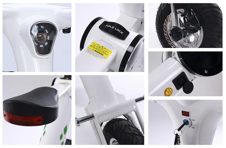 2017 دراجة كهربائية قابلة للطي بقدرة 48 فولت 500 واط جديدة مع CE