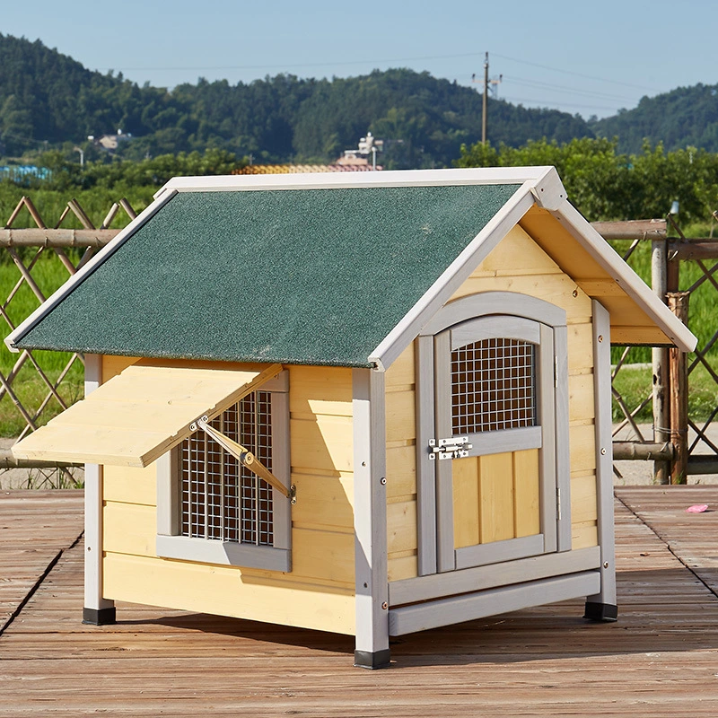 Solid Wood Dog House