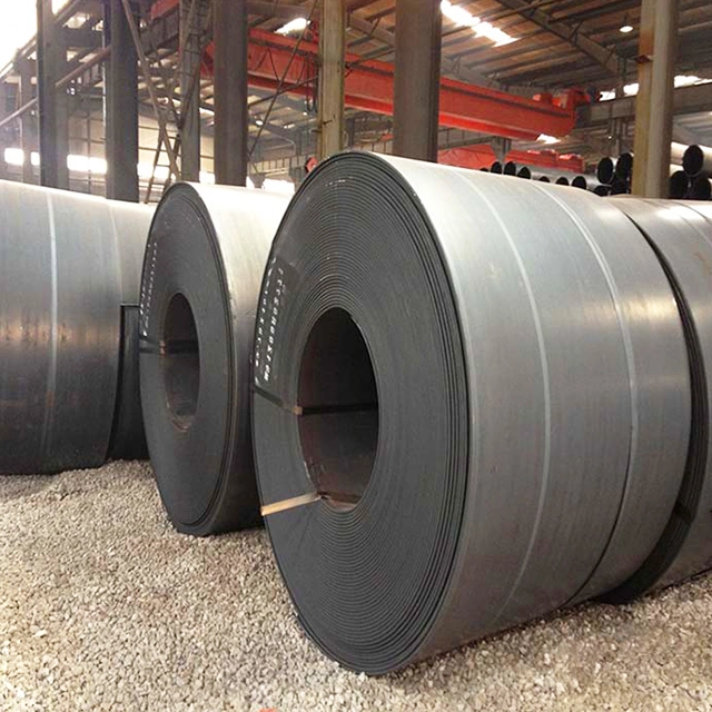 معدل ضربات القلب بالجملة Q235 Q235B Q345b الكربون الصلب Coil Metal in مواد البناء