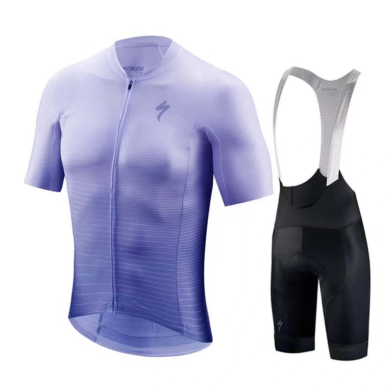 Custom Wholesale Sports Polyester Mesh Cycling Jersey Cycling Wear