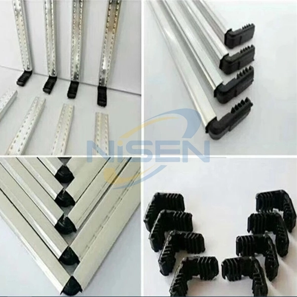 Window Hardware Aluminum Gasket Connectors for UPVC Aluminum Windows and Doors