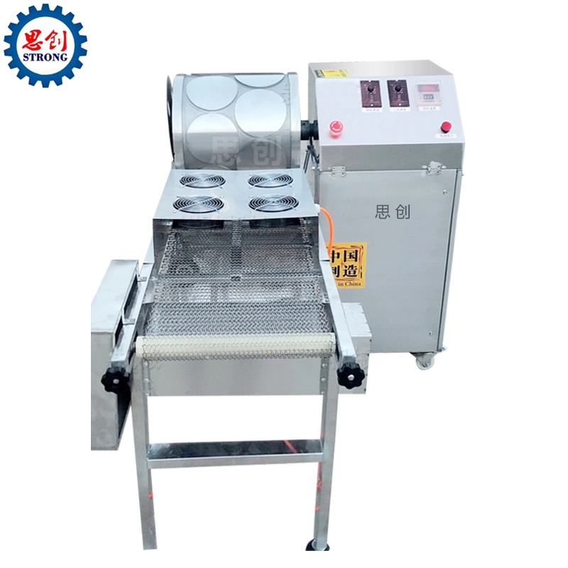 Stainless Steel Industrial Electric Heating Spring Roll Roast Duck Cake Machine