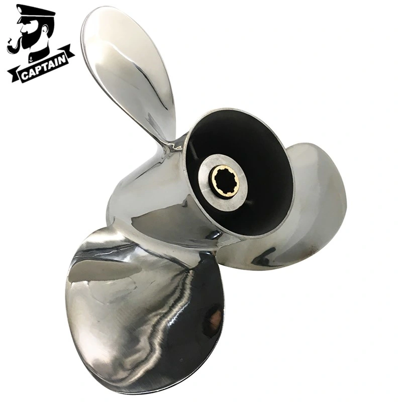 High-Quality 9 1/4X8 Stainless Steel Propeller Matched with YAMAHA 9.9-20 HP