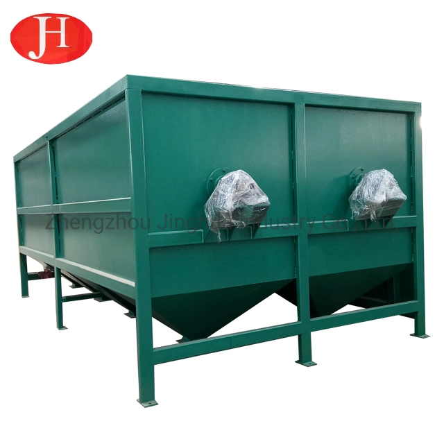 Stainless Steel 5.5kw Paddle Washer Cassava Starch Cleaning Equipment