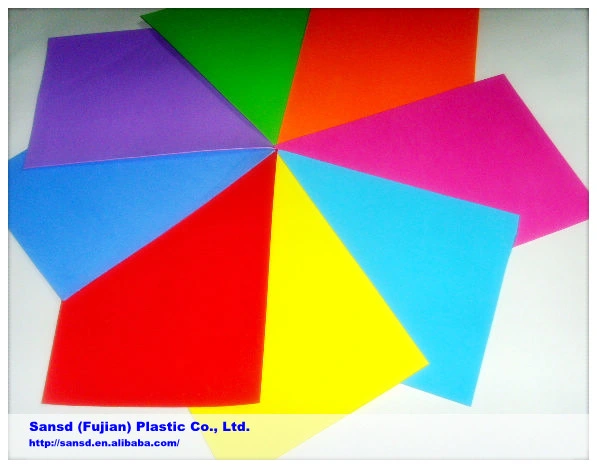 Hot Sale EVA Color Sheet with Various Kinds of Size