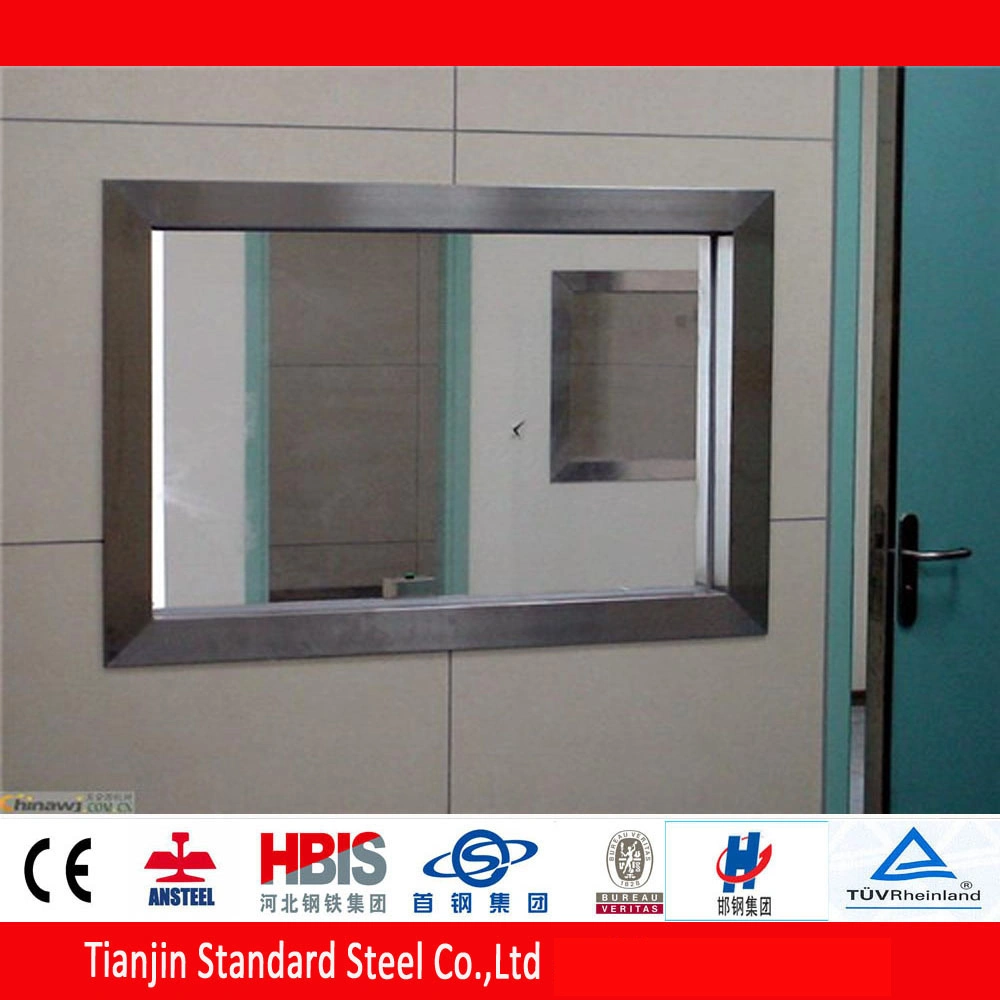 X-ray Radiation Shielding Lead Glass Window 800X800mm