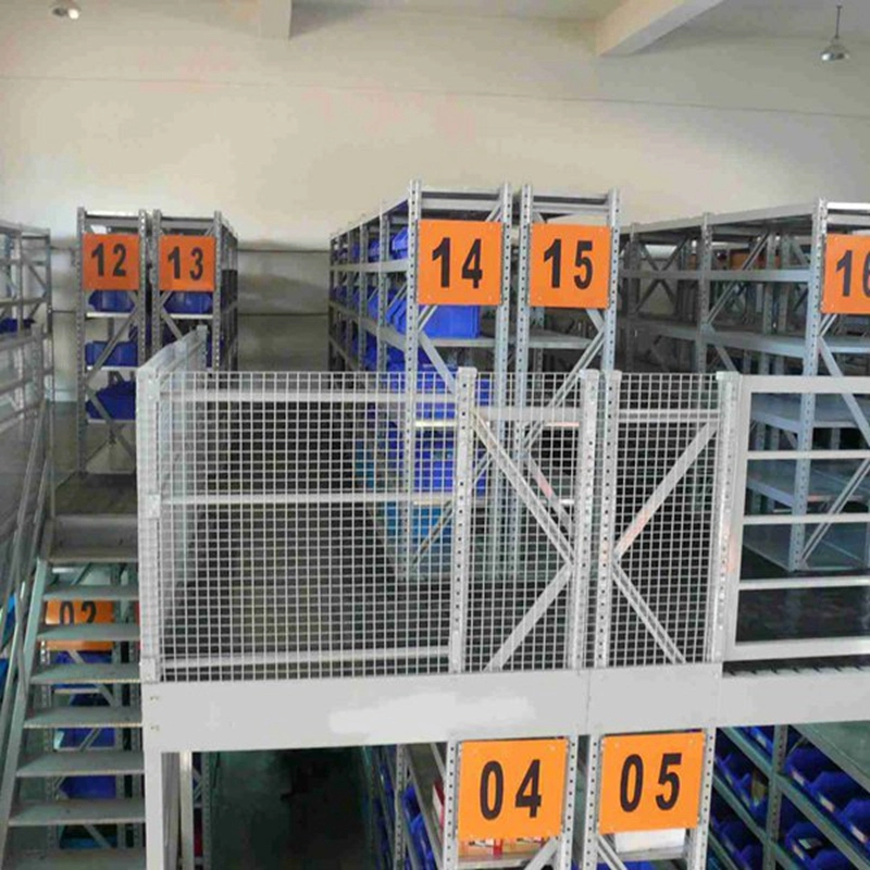 Pallet Rack Shelf Supported Steel Mezzanine Floor/Bookshelf