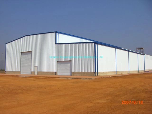 Angola 4800m2 Industrial Shed Construction Steel Warehouse Building