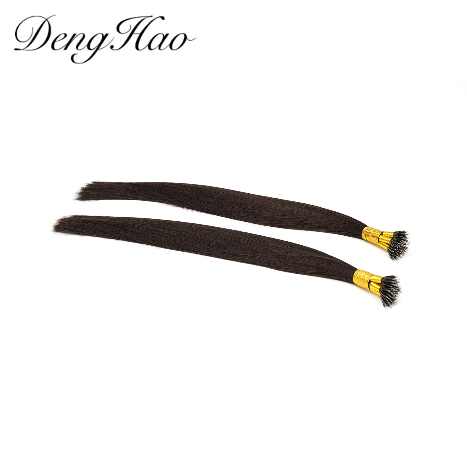 Pre Bonded Nano Ring Extensions 100% Virgin Remy Hair Full Cuticle Russian Hair Piano Color Human Hair Extension