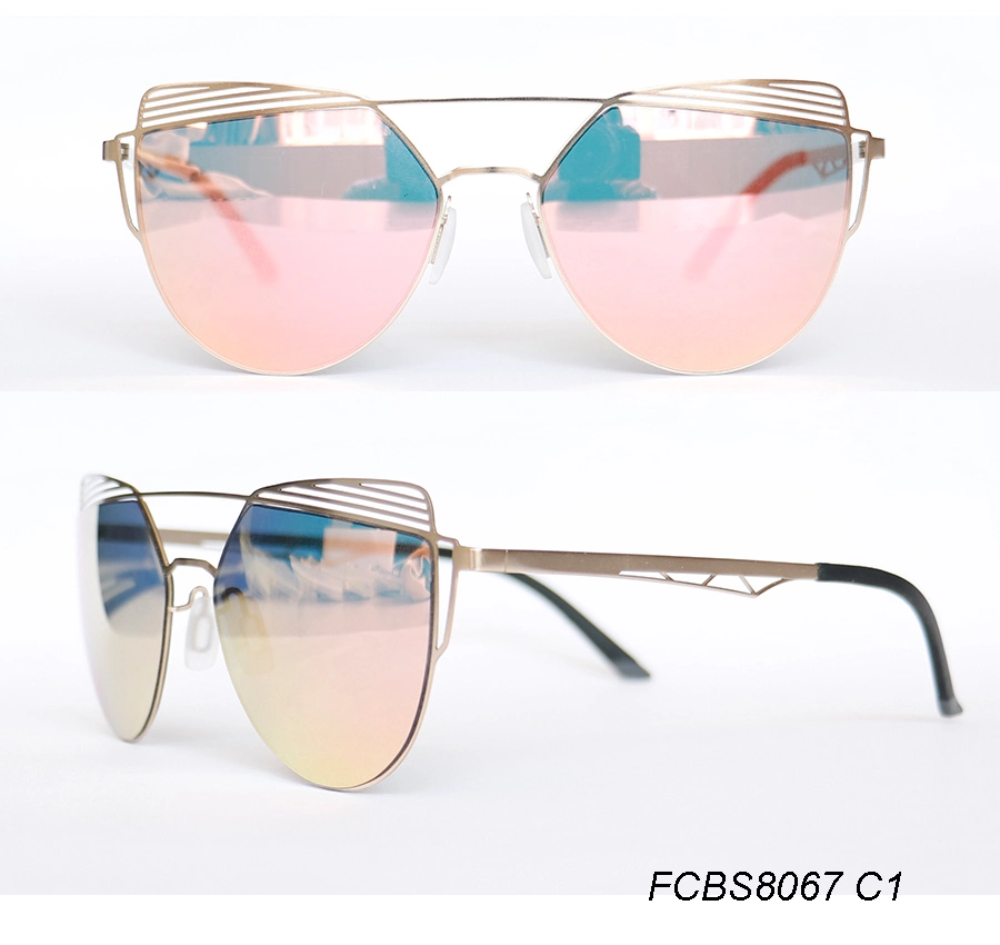 Metal Nylon Lens Wholesale/Supplier Sun Glasses