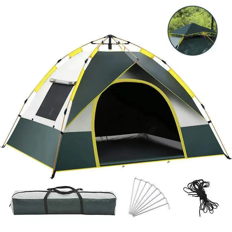 Outdoor Waterproof Beach Folding Automatic Popup Camping Tent