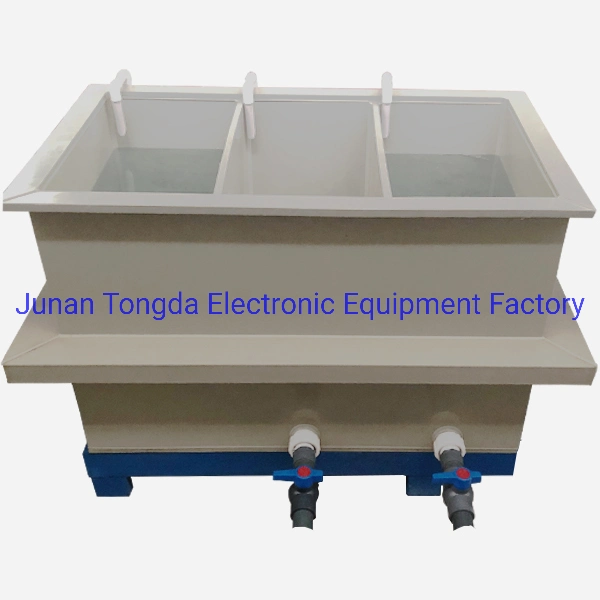 Tongda11 OEM Plating Machine Rack Plating Equipment Chemical PP PVC Ss Industrial Water Sewage Tank for Electroplating Copper Zinc Electroplating Line