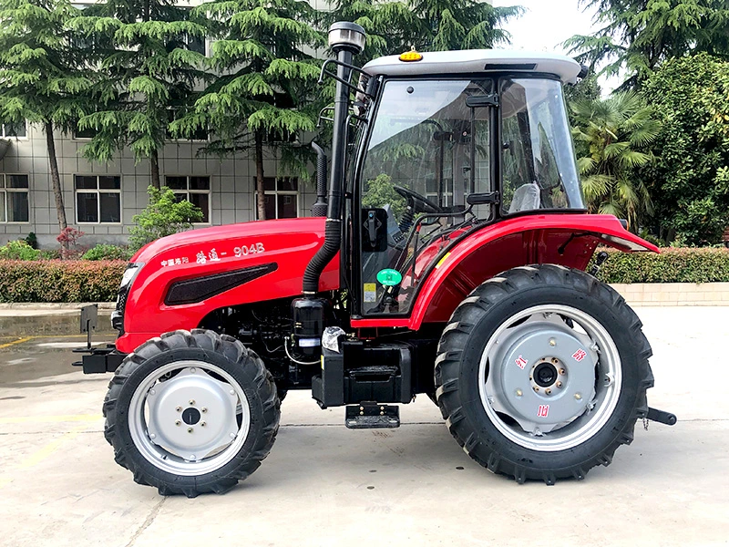 Fabricant chinois de tracteurs agricoles 4x4 à bas prix fabriqués en Chine