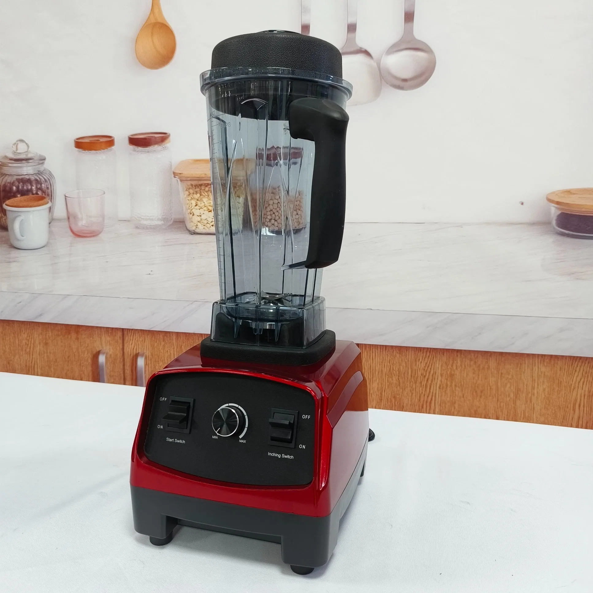Home Kitchen Appliances Electric with Plastic Jug Blender Machines Commercial Blender
