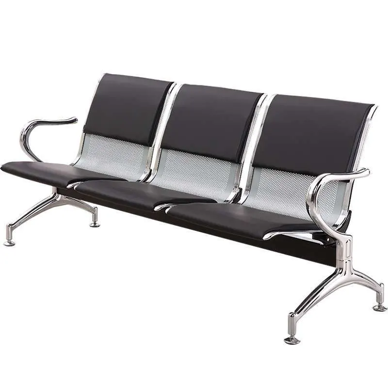 Public Places Clinic Waiting Medical Office Hospital 3 Seater Bench Bank Furniture Chair