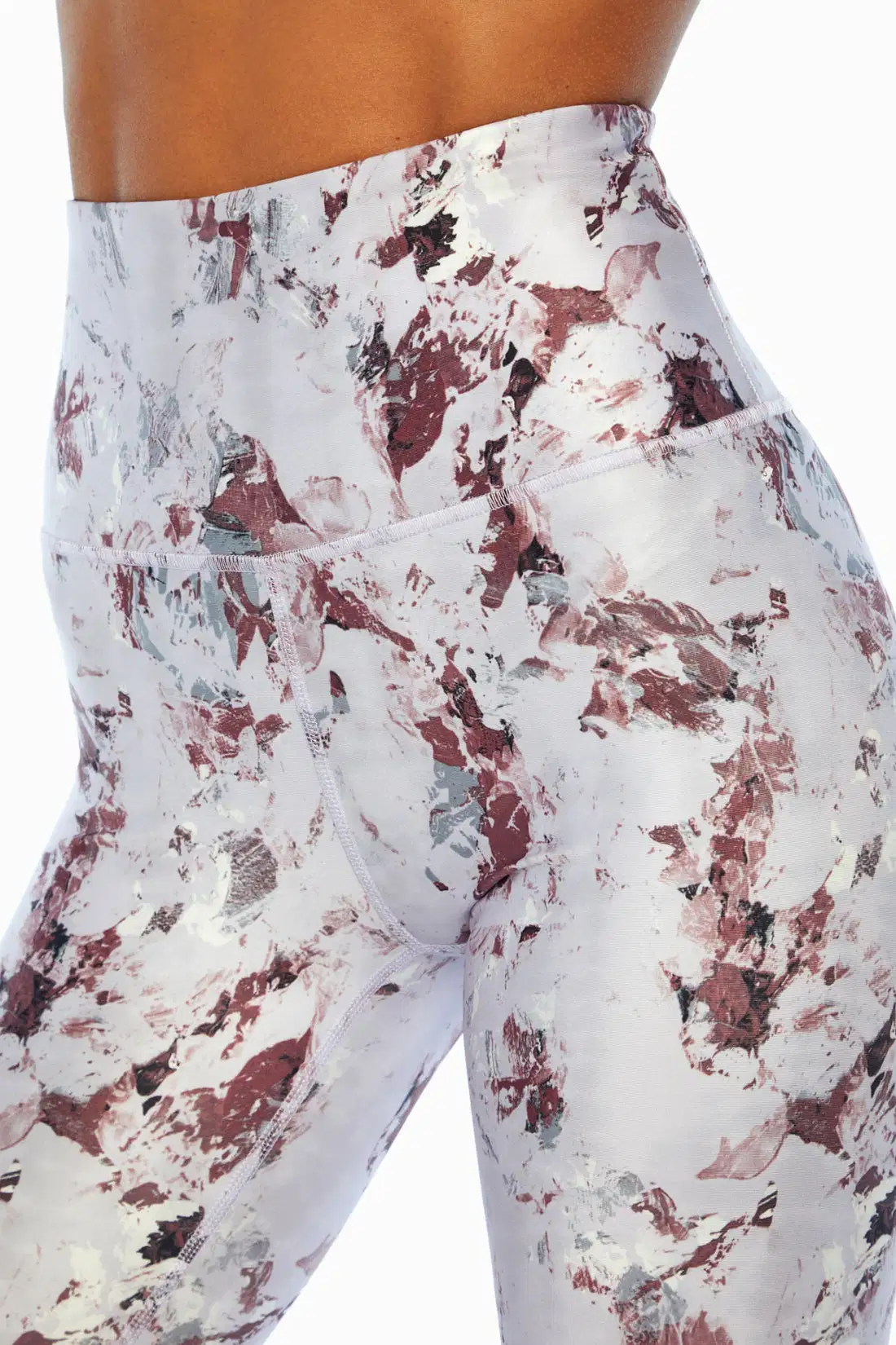Señoras ropa fitness entrenamiento Impresión Digital de Alta cintura pantalones de yoga gimnasio desgaste