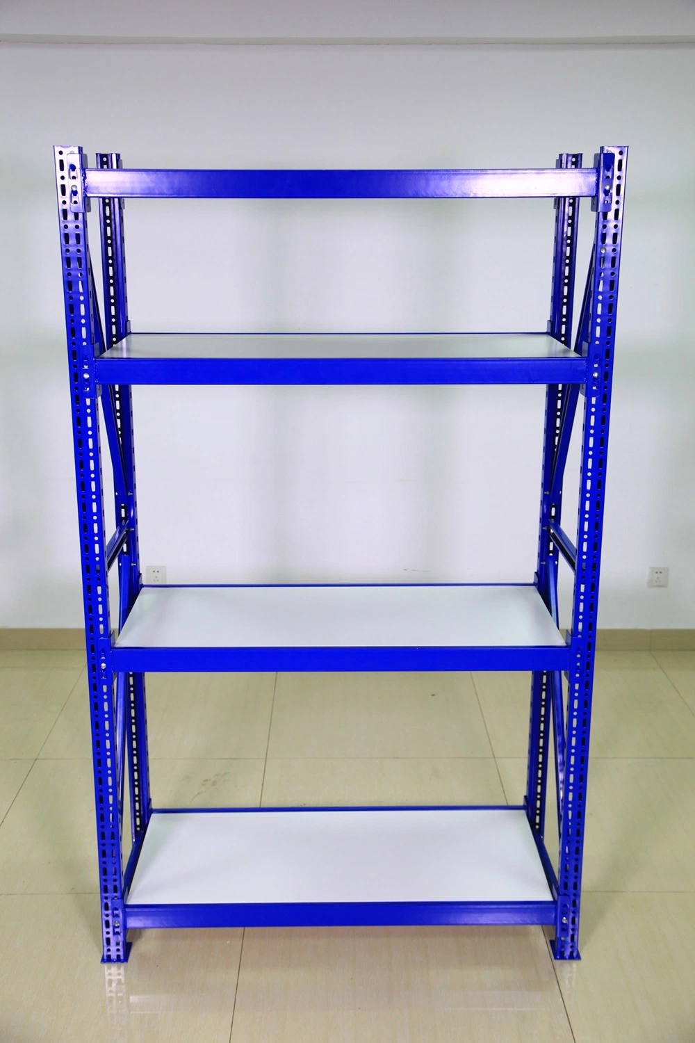 Blue and White Long Span Racking