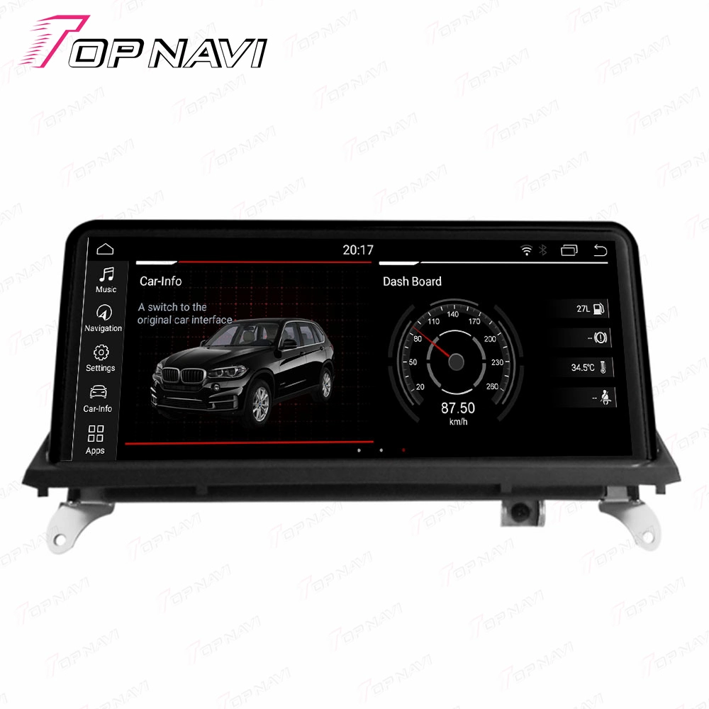 Commande vocale écran IPS Android 12 car DVD Player pour BMW X5/X6 série E70/E71 2008 2009 2010 vidéo GPS Navigation