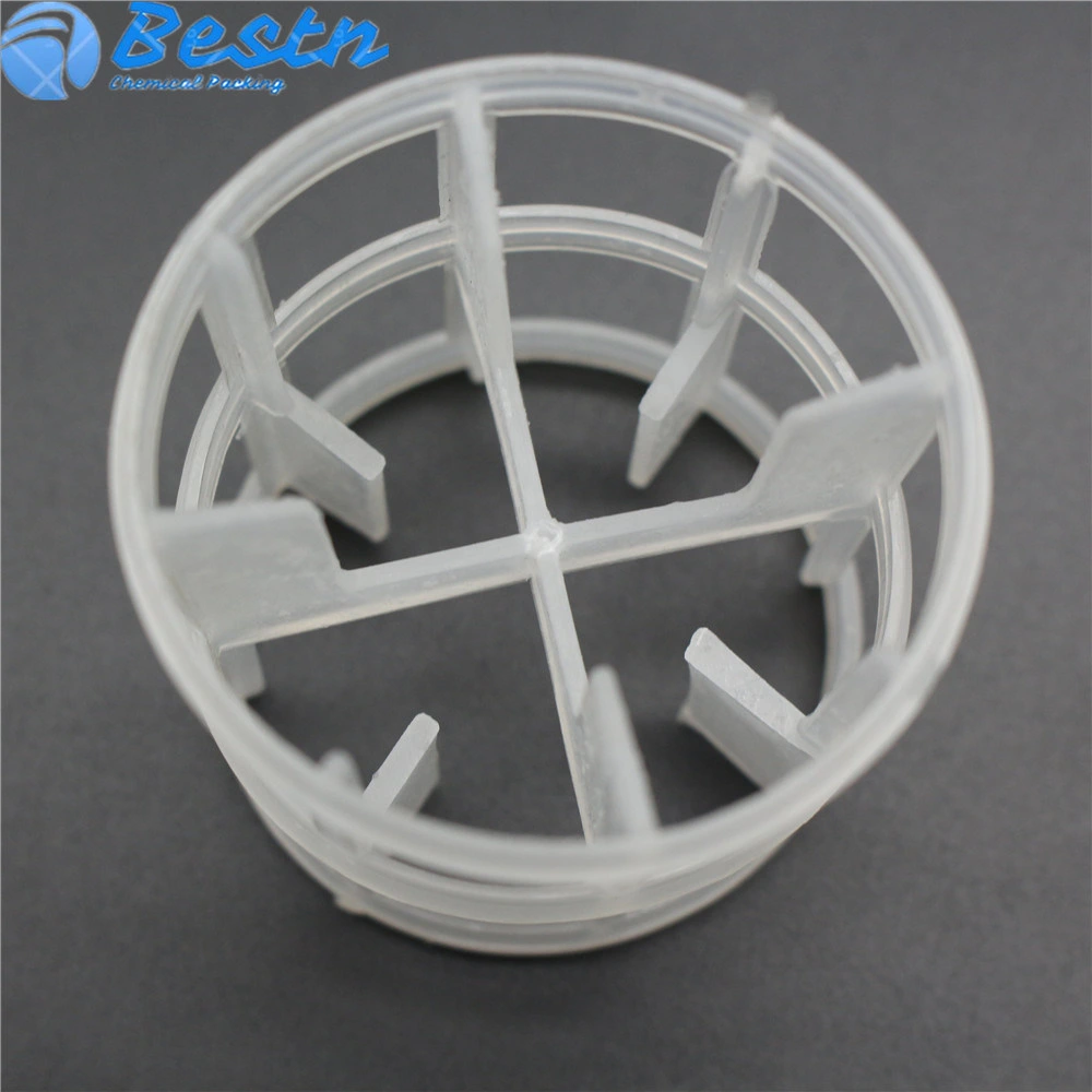 50, 76mm PP Rpp CPVC HDPE PVDF Plastic Packing High Flow Ring