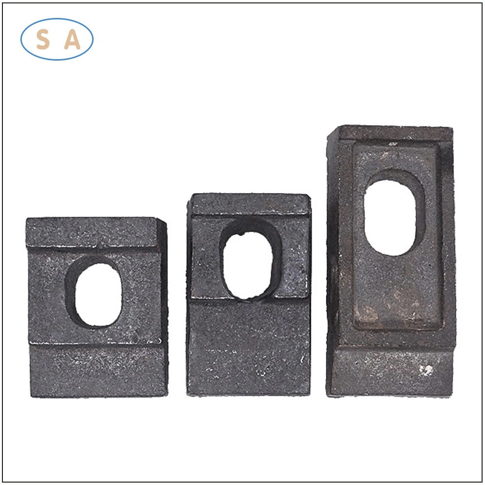 Railroad Brace Casting Fastening Plate Rail Tie Plate for Rail Construction